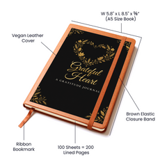 Grateful Heart – Gratitude Journal | Thanksgiving & Thank You Gift