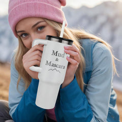 Mud & Mascara – Engraved 40oz Tumbler for Off-Road Women