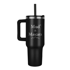 Mud & Mascara – Engraved 40oz Tumbler for Off-Road Women