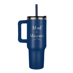 Mud & Mascara – Engraved 40oz Tumbler for Off-Road Women
